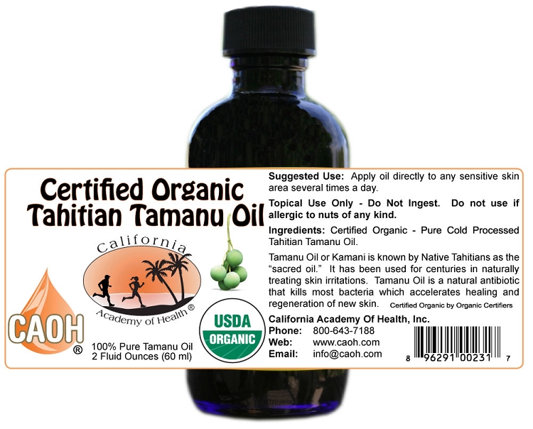 Organic Tamanu Oil